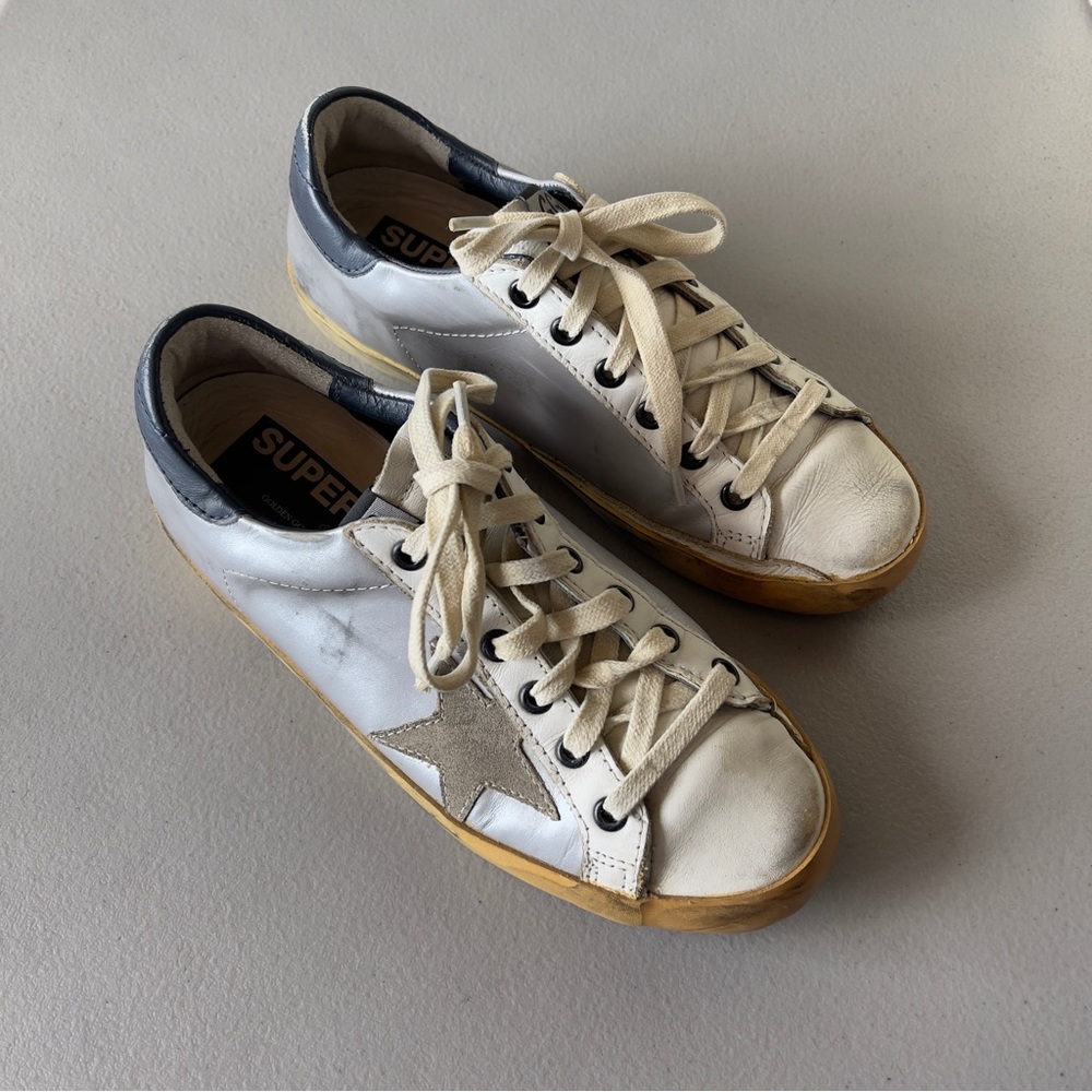 GGDB SUPERSTAR LOW-TOP SNEAKERS EU38 US7.5-8